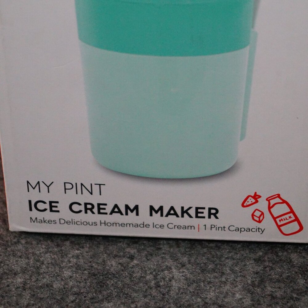 Dash My Pint Ice Cream Maker Aqua Compact 0.4qt – New in Box Fast Dessert - Picture 2 of 7